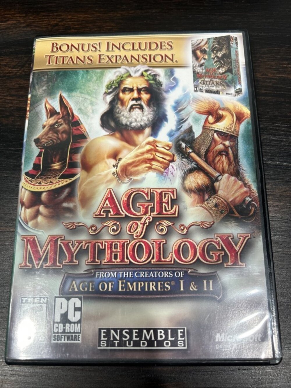 Age of Mythology + Titans Expansion (PC CD-ROM) PC Game